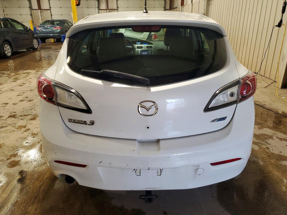 2013 Mazda VIN JM1BL1MP4D1726134 COPART salvage auction — REAR END, Pa - Certificate Of Salvage, sold $1,450 on 2026-07-10 (photo 6)
