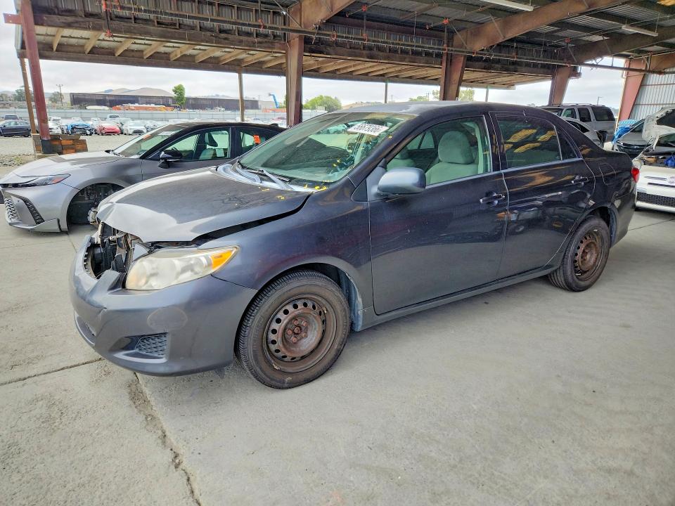 2010 Toyota Corolla VIN 1NXBU4EE5AZ211564 COPART salvage auction — FRONT END, Ca - Salvage Certificate, sold $1,050 on 2026-07-09 (photo 1)