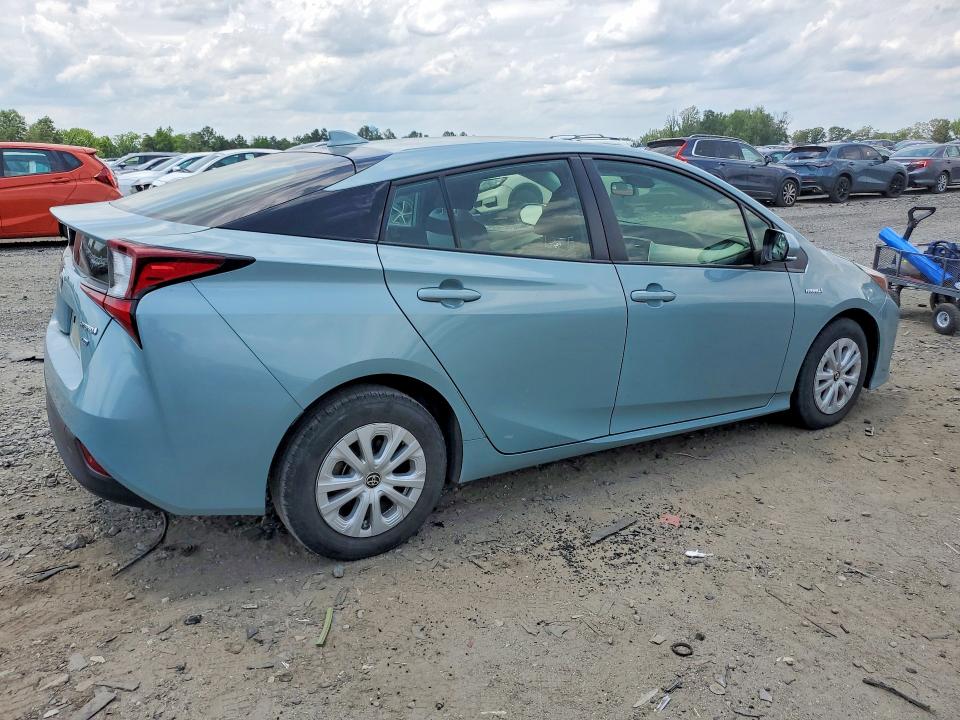 2019 Toyota VIN JTDKARFUXK3099402 COPART salvage auction — MECHANICAL, Va - Cert Of Title - Salvage, sold $6,000 on 2026-07-15 (photo 3)