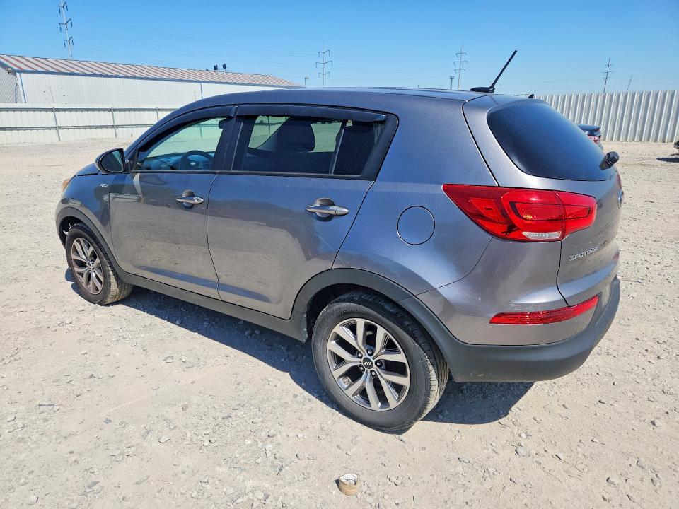 2016 Kia Sportage VIN KNDPBCAC9G7827855 COPART salvage auction — FRONT END, OH - CERT OF TITLE-SALVAGE, sold $1,700 on 2026-07-31 (photo 2)