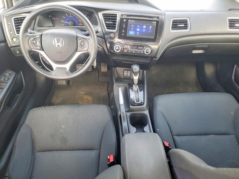 2015 Honda Civic VIN 19XFB2F7XFE056662 COPART salvage auction — HAIL, Ks - Cert Of Title-Salvage, sold $5,000 on 2026-07-02 (photo 8)