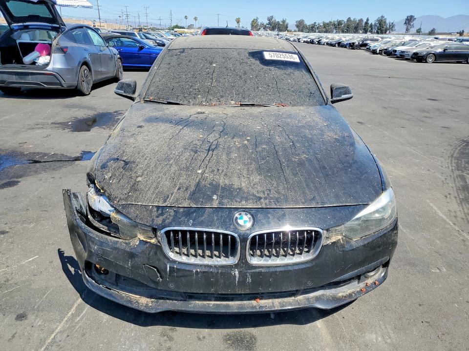 2016 BMW 3er VIN WBA8A9C5XGK617039 COPART salvage auction — FRONT END, Ca - Salvage Certificate, sold $975 on 2026-07-13 (photo 5)