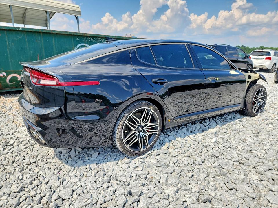 2023 Kia Stinger VIN KNAE55LC4P6130622 COPART salvage auction — FRONT END, GA - CERT OF TITLE-SALVAGE (P), sold $2,050 on 2026-07-30 (photo 3)
