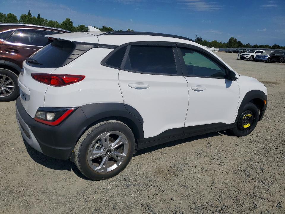 2023 Hyundai Kona VIN KM8K62ABXPU980550 COPART salvage auction — MINOR DENT/SCRATCHES, Ca - Salvage Certificate, sold $5,900 on 2026-07-09 (photo 3)