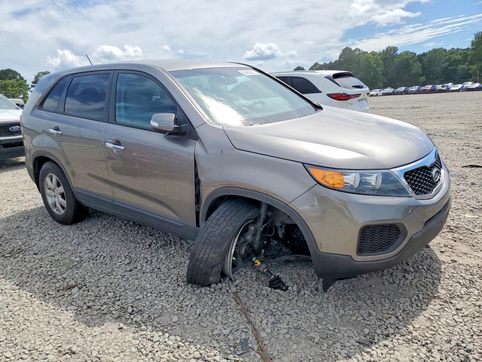 2012 Kia Sorento VIN 5XYKT4A14CG252685 COPART salvage auction — FRONT END, AR - CERT OF TITLE-SALVAGE, sold $650 on 2026-07-22 (photo 4)