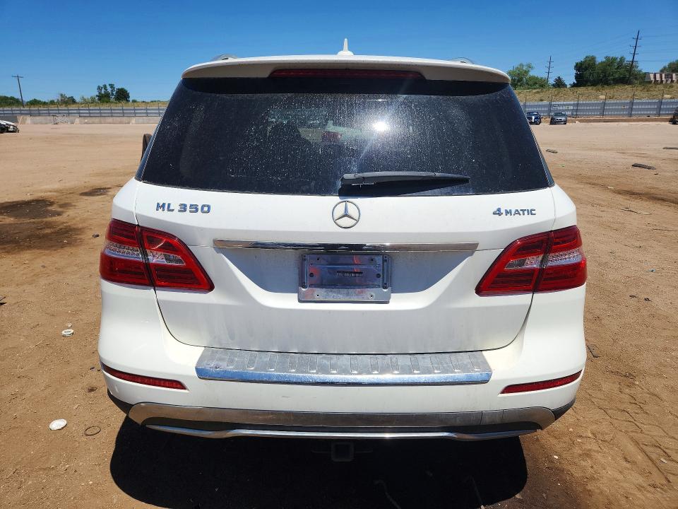 2015 Mercedes-benz M-klasse VIN 4JGDA5HB3FA495892 COPART salvage auction — MINOR DENT/SCRATCHES, CO - DIS/DLR/EXP ONLY CLEAN TITLE, sold $3,800 on 2026-07-27 (photo 6)