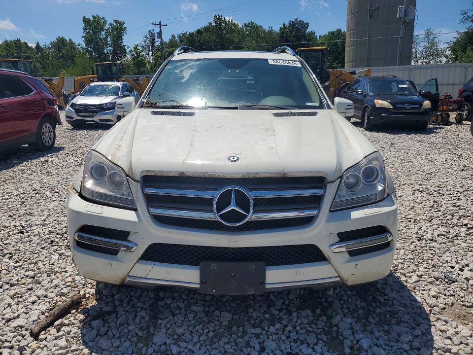 2012 Mercedes-benz Gl-klasse VIN 4JGBF7BE3CA794656 COPART salvage auction — REAR END, Mi - Dealer Only Clean Title, sold $500 on 2026-07-06 (photo 5)