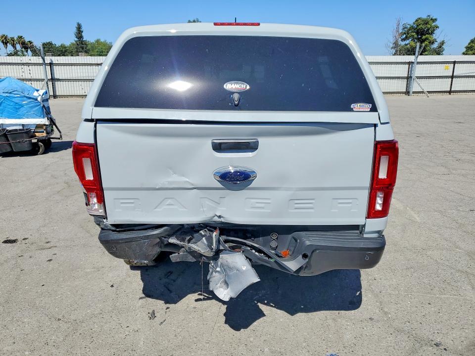 2022 Ford Ranger VIN 1FTER4FH2NLD23455 COPART salvage auction — FRONT END, Ca - Salvage Certificate, sold $9,500 on 2026-07-24 (photo 6)