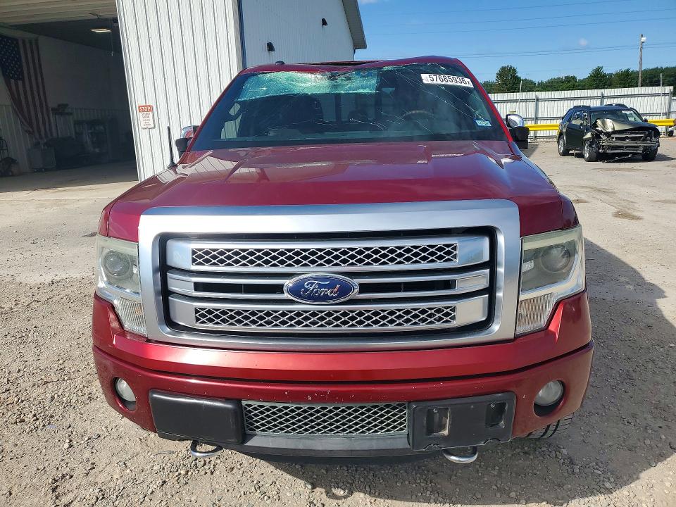 2013 Ford F-150 VIN 1FTFW1ETXDFB74856 COPART salvage auction — ROOF, Tx - Salvage Vehicle Title, sold $4,450 on 2026-07-31 (photo 5)