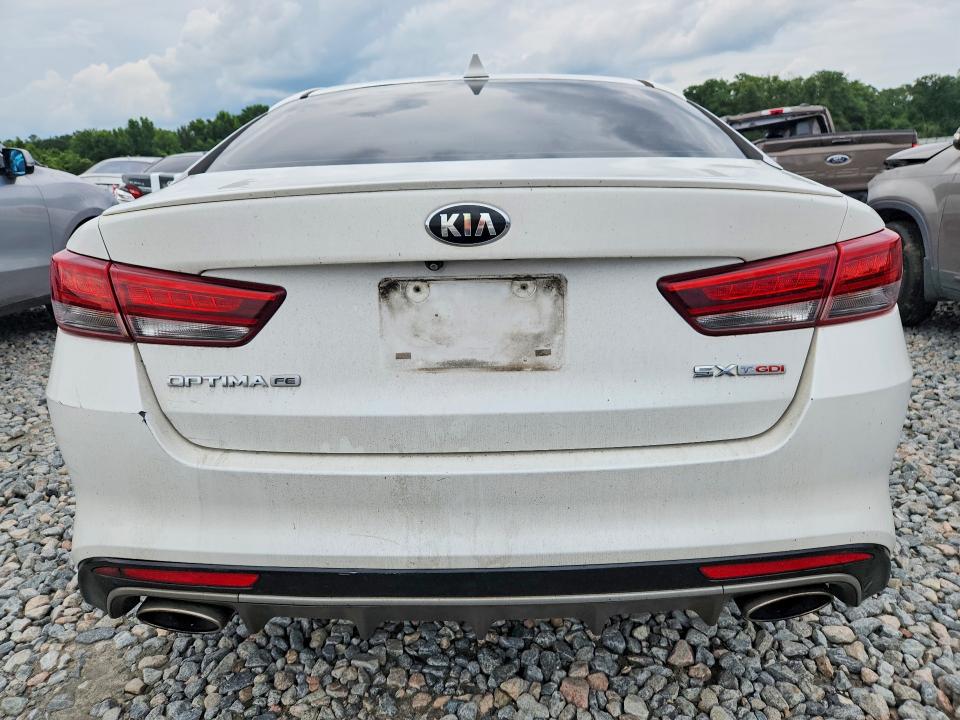2016 Kia Optima VIN 5XXGW4L29GG042032 COPART salvage auction — UNDERCARRIAGE, Ga - Cert Of Title-Salvage, sold $175 on 2026-07-30 (photo 6)