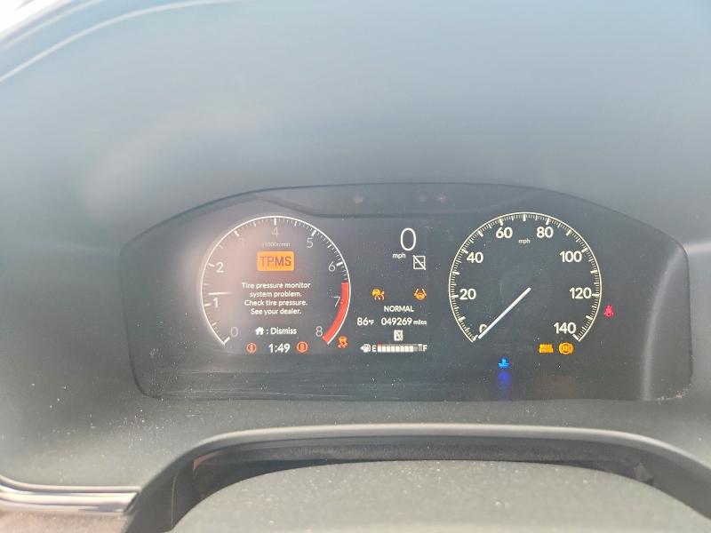 2024 Honda Cr-v VIN 7FARS4H26RE000120 COPART salvage auction — FRONT END, Sc - Cert Of Title-Salvage, sold $9,500 on 2026-07-22 (photo 9)