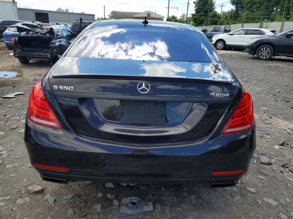 2016 Mercedes-benz S-klasse VIN WDDUG8FBXGA227033 COPART salvage auction — SIDE, Pa - Certificate Of Salvage, sold $425 on 2026-08-03 (photo 6)