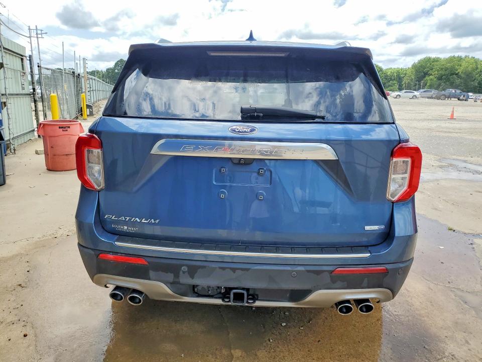 2020 Ford Explorer VIN 1FM5K8HC3LGA30260 COPART salvage auction — ROLLOVER, Ar - Certificate Of Title, sold $6,500 on 2026-07-02 (photo 6)