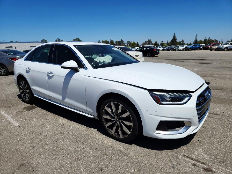 2023 Audi VIN WAUABAF40PN010536 COPART salvage auction — FRONT END, Ca - Salvage Certificate, sold $5,500 on 2026-07-02 (photo 4)