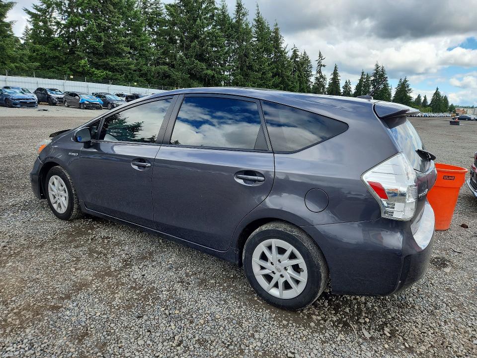 2014 Toyota Prius VIN JTDZN3EUXEJ015015 COPART salvage auction — FRONT END, Wa - Bill Of Sale, sold $1,650 on 2026-07-17 (photo 2)