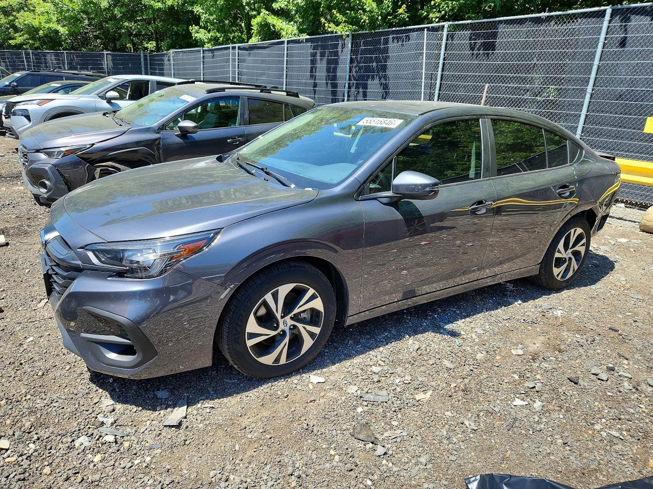 2025 Subaru Legacy VIN 4S3BWAF62S3019918 — COPART salvage auction photo