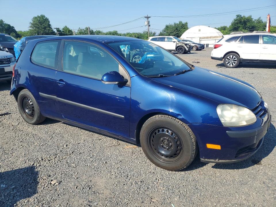 2007 Volkswagen Golf VIN WVWBS71K67W258851 COPART salvage auction — REAR END, Nj - Cert Of Title-Salvage, sold $350 on 2026-07-28 (photo 4)