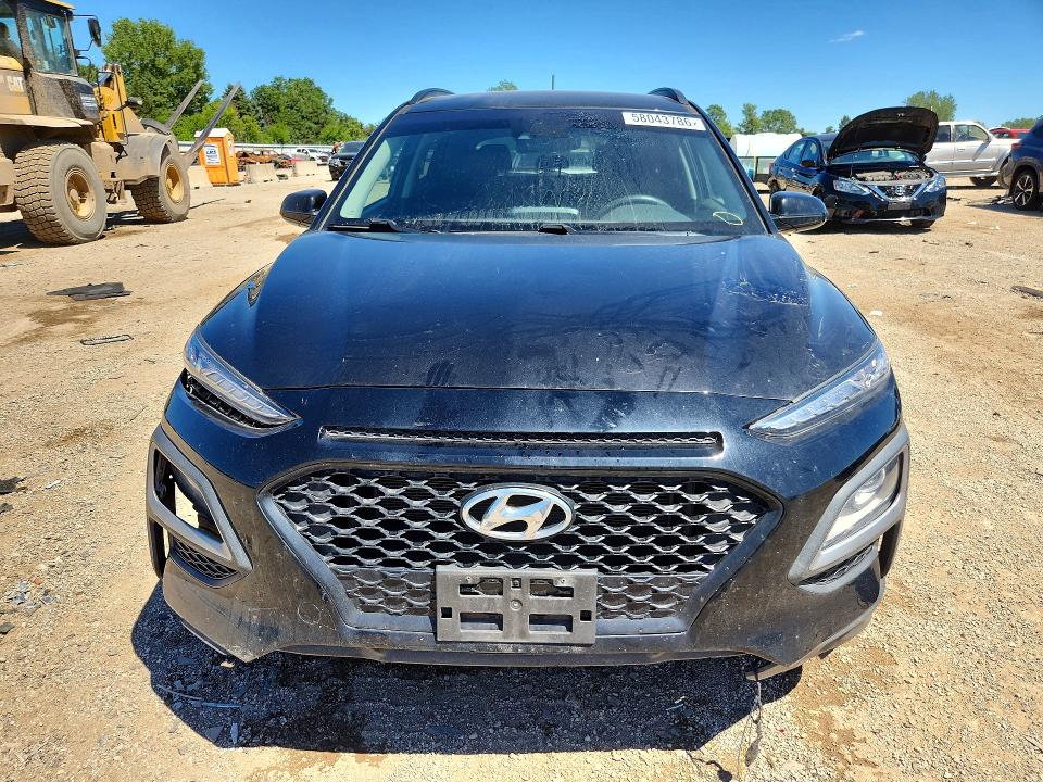 2020 Hyundai Kona VIN KM8K2CAA9LU529337 COPART salvage auction — FRONT END, Il - Salvage Certificate, sold $925 on 2026-07-28 (photo 5)
