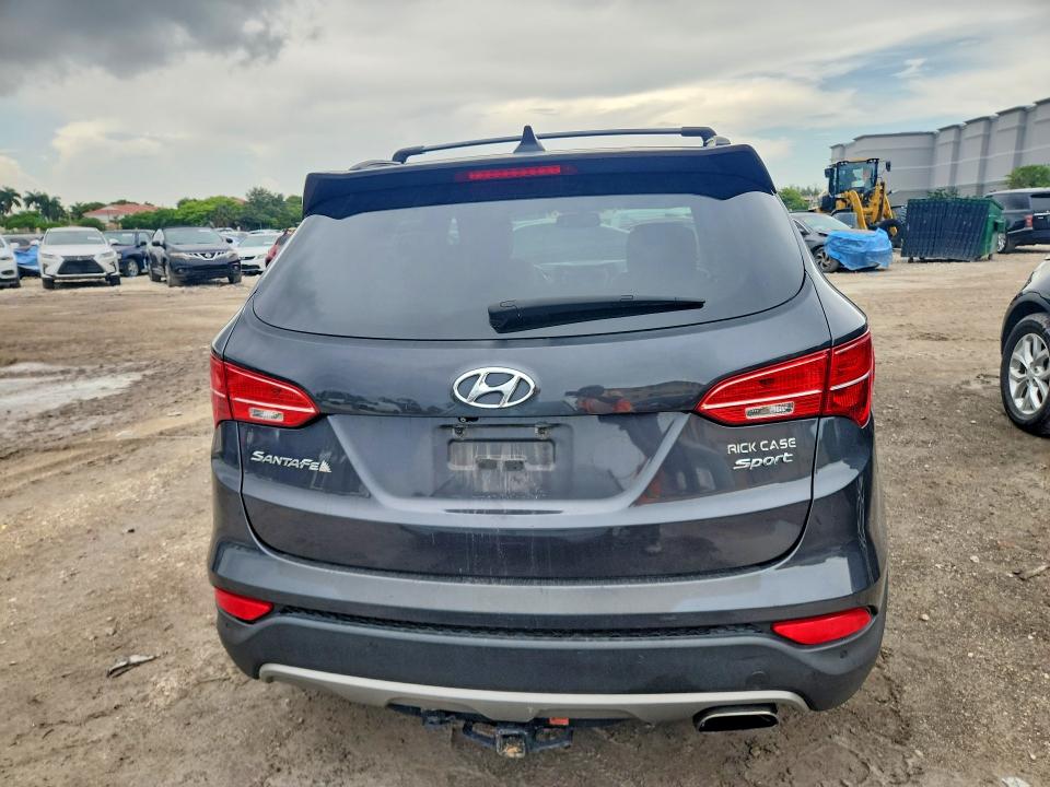 2015 Hyundai Santa fe VIN 5XYZU3LB6FG247469 COPART salvage auction — MINOR DENT/SCRATCHES, Fl - Certificate Of Title, sold $2,550 on 2026-07-10 (photo 6)