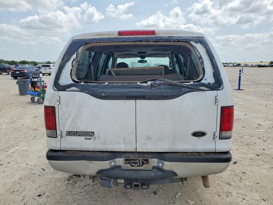 2000 Ford Excursion VIN 1FMNU40L3YEA95613 COPART salvage auction — REAR END, Tx - Certificate Of Title, sold $475 on 2026-07-02 (photo 6)