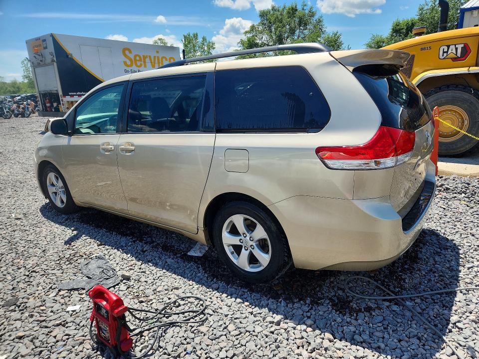 2013 Toyota VIN 5TDKK3DC2DS337751 COPART salvage auction — FRONT END, Il - Salvage Certificate, sold $1,100 on 2026-07-27 (photo 2)