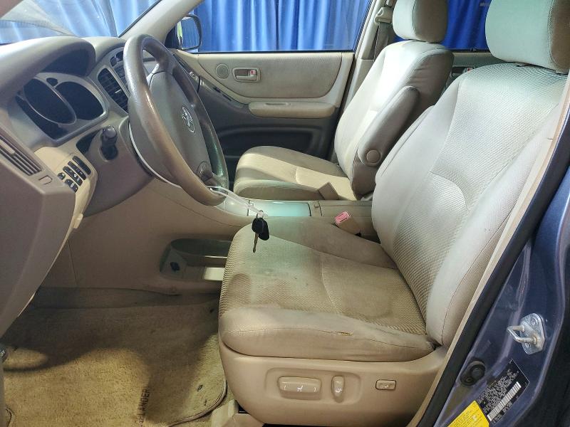 2006 Toyota Highlander VIN JTEDW21A660006070 COPART salvage auction — REAR END, Wv - Certificate Of Title, sold $700 on 2026-07-21 (photo 7)