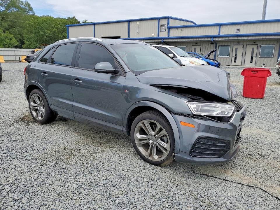 2018 Audi Q3 VIN WA1BCCFS8JR007649 COPART salvage auction — FRONT END, Nc - Salvage Certificate Of Title, sold $1,500 on 2026-07-30 (photo 4)