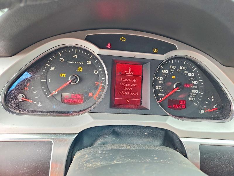 2009 Audi A6 VIN WAUDG74F99N025531 COPART salvage auction — FRONT END, Va - Certificate Of Title, sold $375 on 2026-07-29 (photo 9)