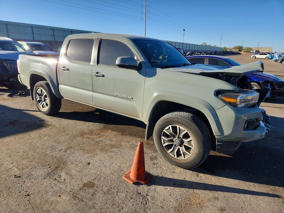 2023 Toyota Tacoma VIN 3TMCZ5AN6PM575852 COPART salvage auction — FRONT END, Nm - Cert Of Title-Salvage, sold $12,200 on 2026-07-30 (photo 4)