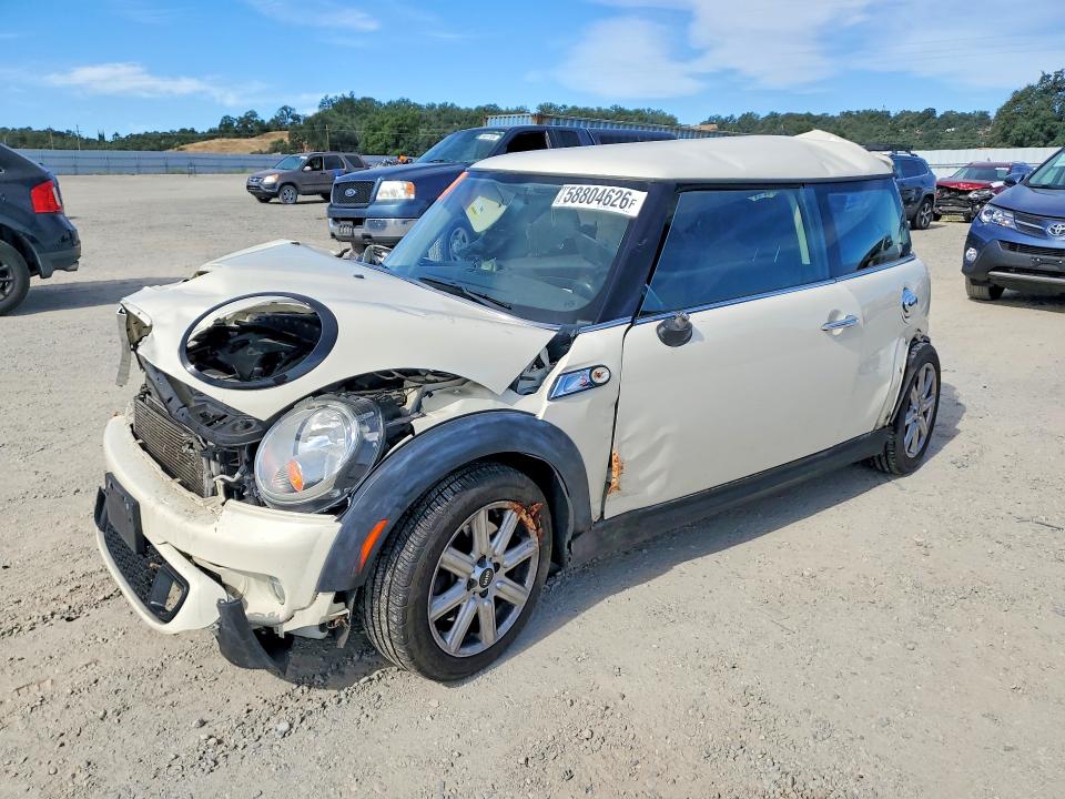 2012 Mini VIN WMWSV3C58CT385519 COPART salvage auction — ALL OVER, CA - SALVAGE CERTIFICATE, sold $300 on 2026-07-17 (photo 1)