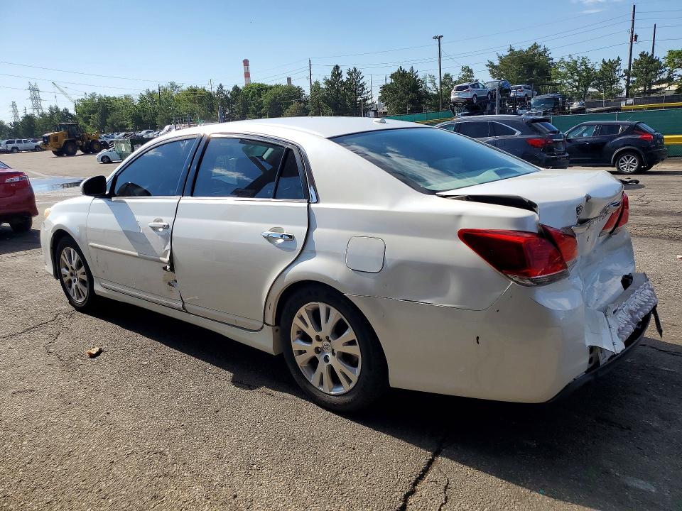2011 Toyota Avalon VIN 4T1BK3DB5BU410428 COPART salvage auction — REAR END, CO - PUBLIC - SALVAGE TITLE (P), sold $750 on 2026-07-09 (photo 2)