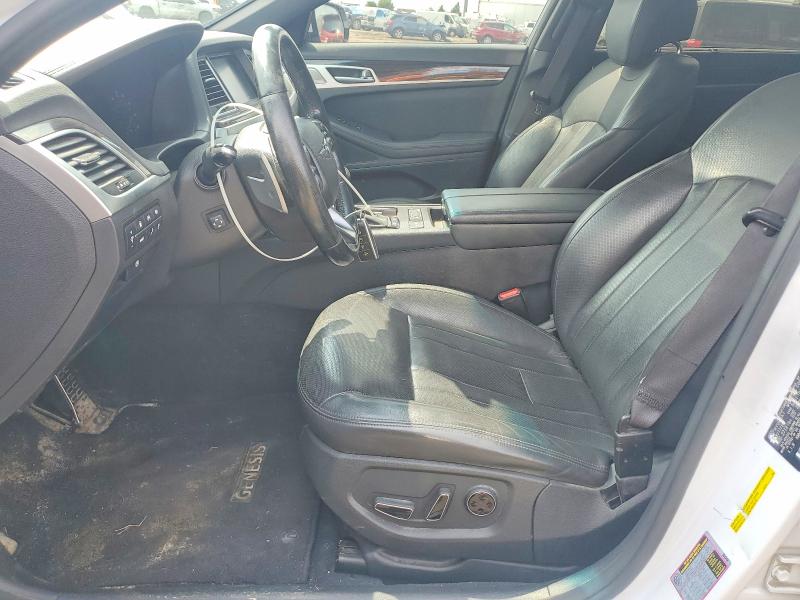 2019 Genesis G80 VIN KMHGN4JEXKU287355 COPART salvage auction — FRONT END, Mi - Certificate Of Title, sold $3,100 on 2026-07-14 (photo 7)