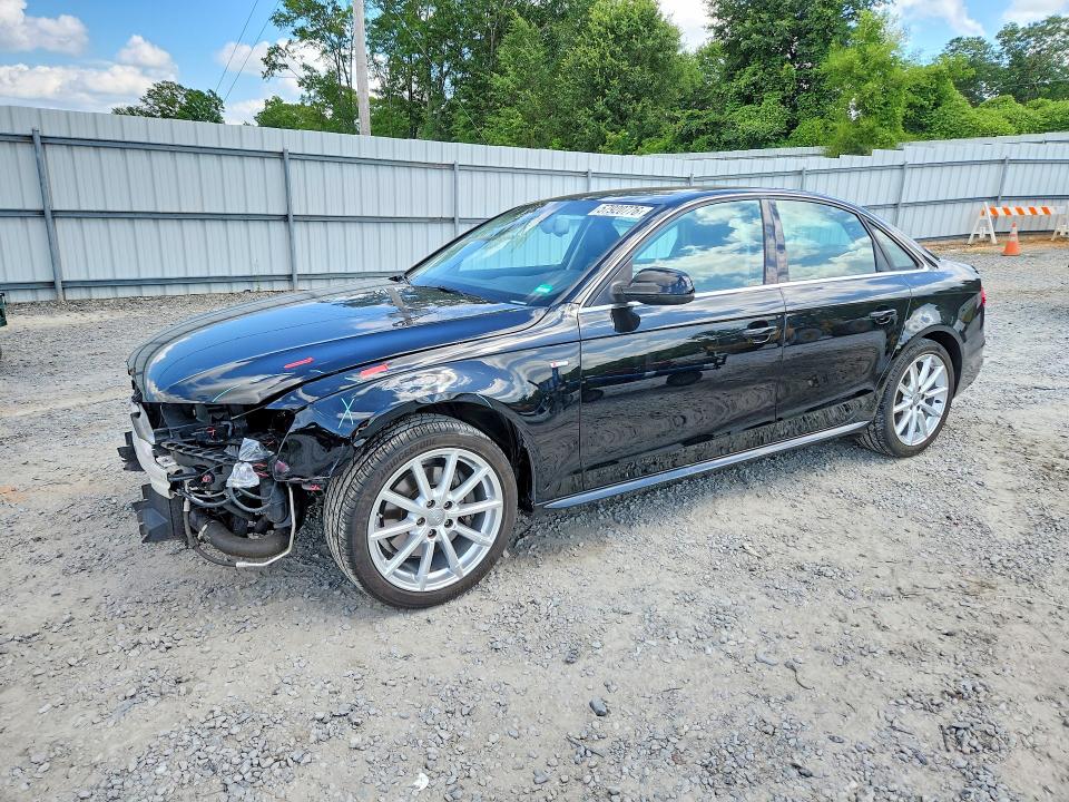 2014 Audi A4 VIN WAUFFAFL9EN033943 COPART salvage auction — FRONT END, Nc - Salvage Certificate Of Title, sold $3,000 on 2026-07-22 (photo 1)