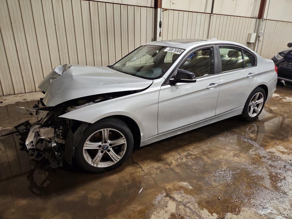 2015 BMW 3er VIN WBA3B5C58FF960570 COPART salvage auction — FRONT END, Pa - Certificate Of Salvage, sold $500 on 2026-07-17 (photo 1)