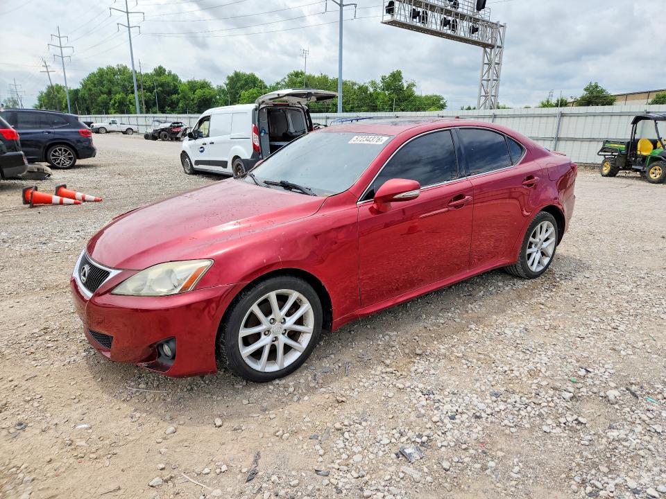 2012 Lexus Is VIN JTHCF5C28C5056361 COPART salvage auction — FRONT END, Oh - Cert Of Title-Rebuilt Salvage, sold $775 on 2026-07-02 (photo 1)