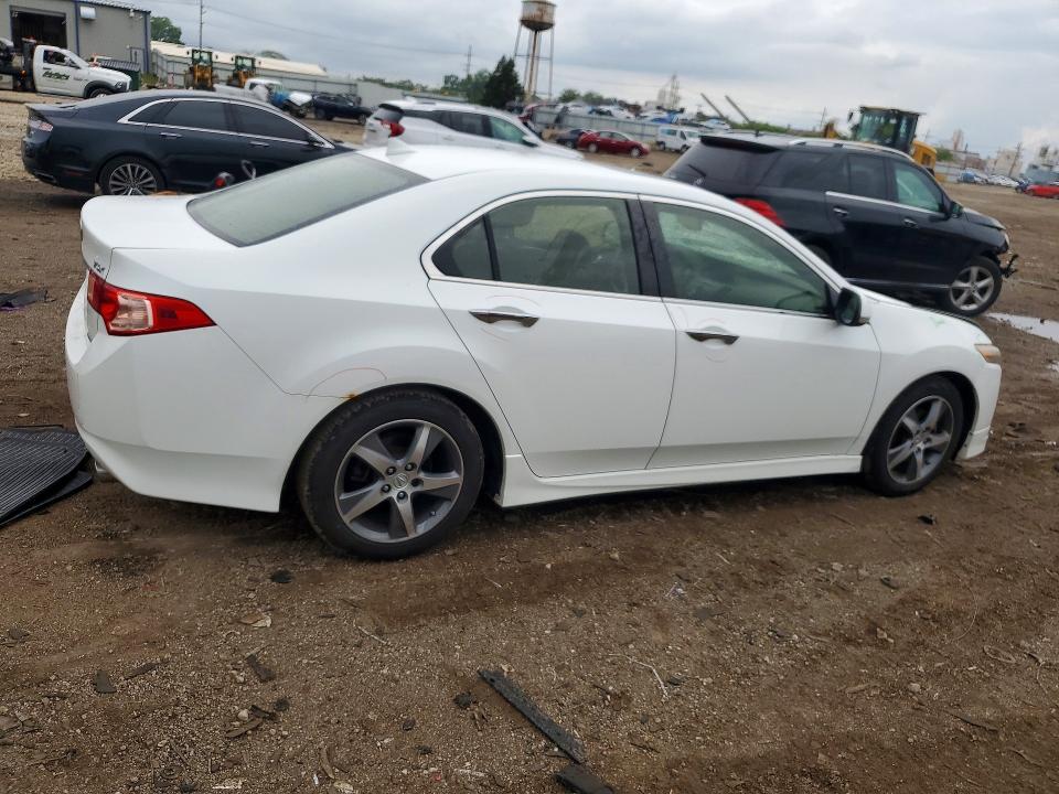 2014 Acura Tsx VIN JH4CU2F85EC000865 COPART salvage auction — FRONT END, Il - Salvage Certificate, sold $575 on 2026-07-10 (photo 3)