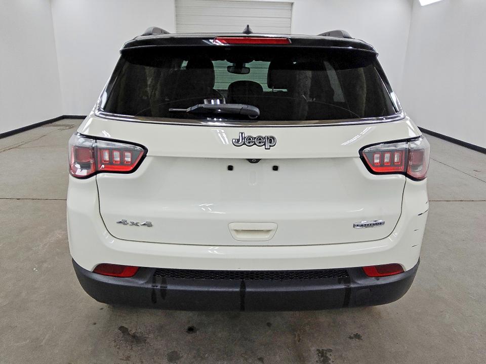 2018 Jeep Compass VIN 3C4NJDBBXJT192279 COPART salvage auction — REAR END, Il - Certificate Of Title, sold $7,000 on 2026-07-09 (photo 6)