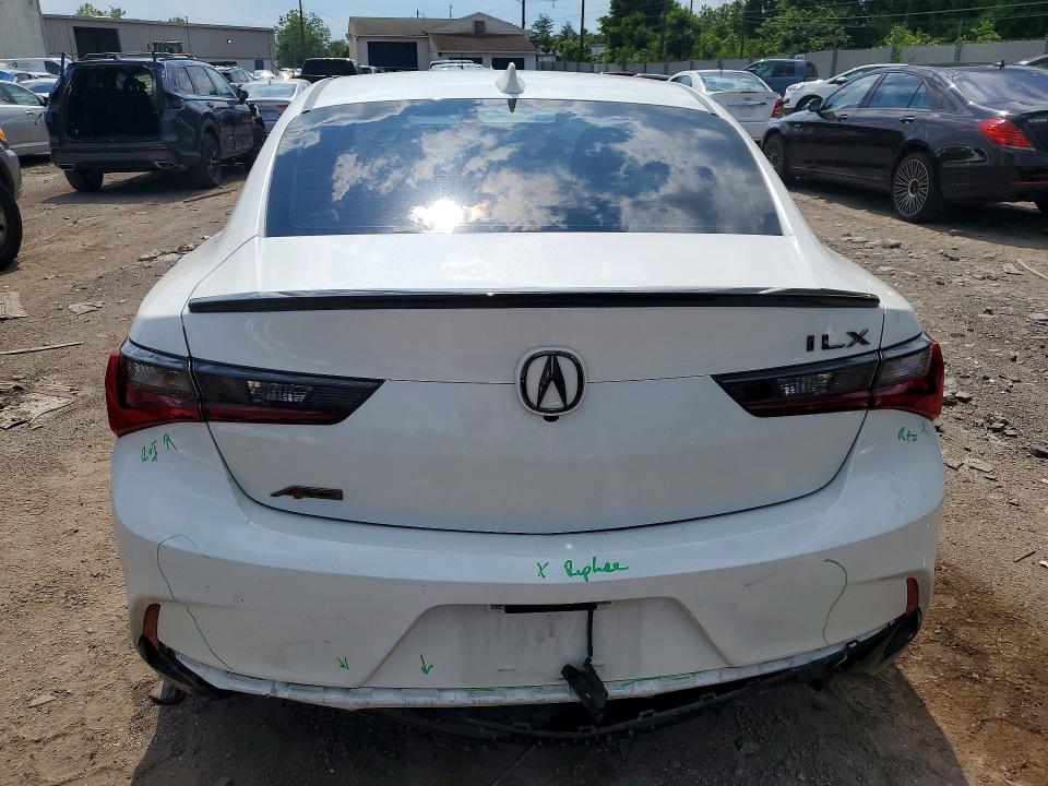 2022 Acura Ilx VIN 19UDE2F83NA006633 COPART salvage auction — FRONT END, Pa - Certificate Of Salvage, sold $8,000 on 2026-07-08 (photo 6)