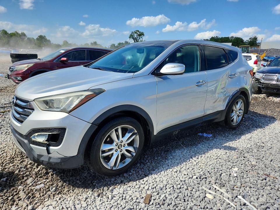2013 Hyundai Santa fe VIN 5XYZW3LA4DG074260 COPART salvage auction — SIDE, Al - Cert Of Title-Salvage Title, sold $225 on 2026-07-28 (photo 1)