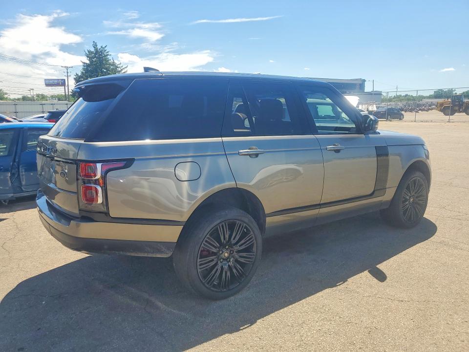 2018 Land rover RANGE ROVER VIN SALGS2RE5JA388074 COPART salvage auction — MECHANICAL, In - Certificate Of Title (P), sold $15,500 on 2026-07-29 (photo 3)