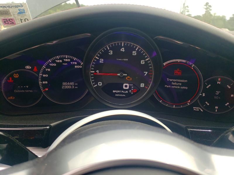 2017 Porsche Panamera VIN WP0AB2A79HL122131 COPART salvage auction — FRONT END, LA - CERT OF TITLE-SALVAGE, sold $11,500 on 2026-07-17 (photo 9)