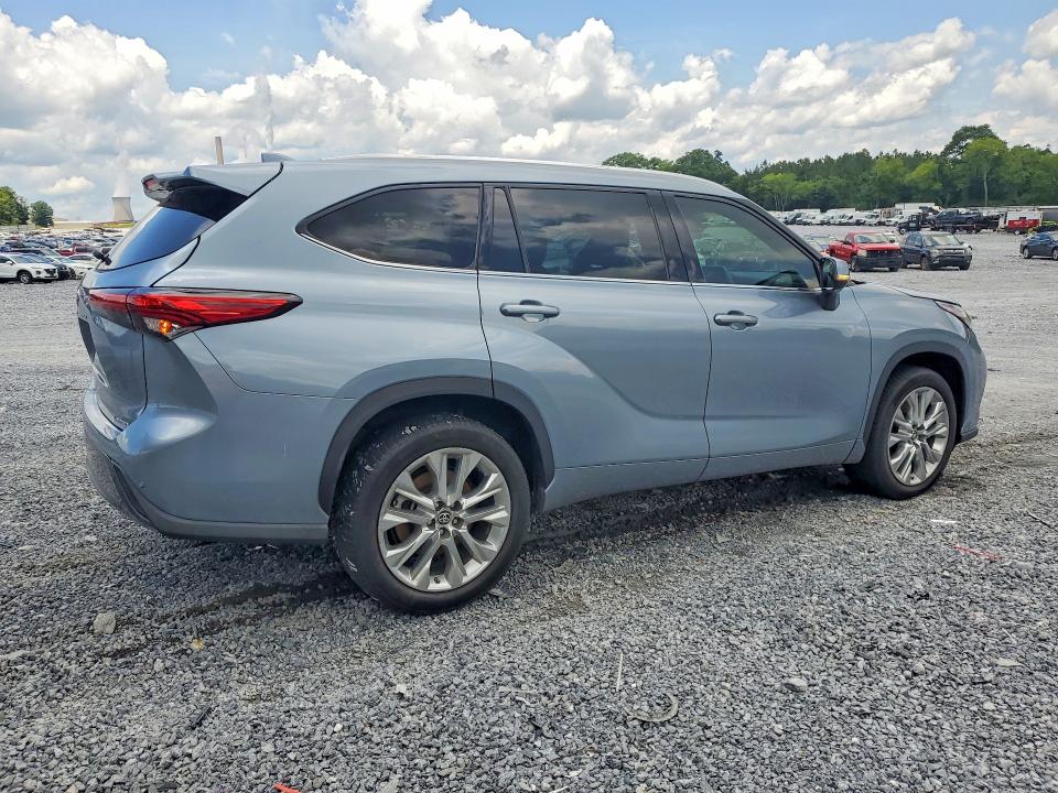 2020 Toyota VIN 5TDYZRAH0LS010076 COPART salvage auction — MECHANICAL, Ga - Cert Of Title-Salvage, sold $14,100 on 2026-07-30 (photo 3)
