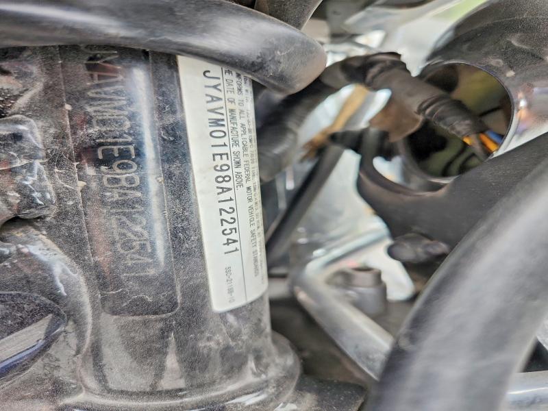 2008 Yamaha Xvs650 VIN JYAVM01E98A122541 COPART salvage auction — REAR END, PA - CERT OF SALVAGE-FORMERLY ABAND, sold $625 on 2026-07-13 (photo 8)