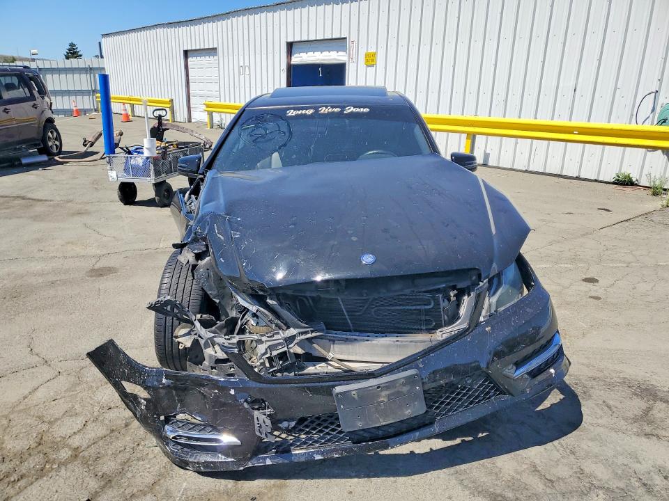 2012 Mercedes-benz C-klasse VIN WDDGF4HB2CR207313 COPART salvage auction — FRONT END, CA - SALVAGE CERTIFICATE, sold $425 on 2026-07-31 (photo 5)