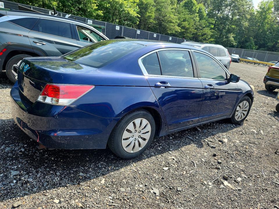 2008 Honda Accord VIN 1HGCP26328A142668 COPART salvage auction — REAR END, Md - Cert Of Salvage > 75% Damage, sold $1,050 on 2026-07-02 (photo 3)