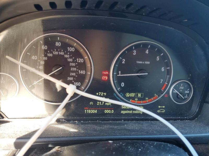 2013 BMW 5 series VIN WBAXH5C58DD115369 COPART salvage auction — MECHANICAL, MO - CERTIFICATE OF TITLE, sold $425 on 2026-07-17 (photo 9)
