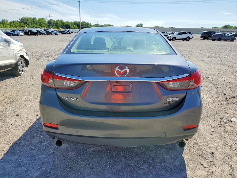 2017 Mazda 6 VIN JM1GL1U58H1112570 COPART salvage auction — FRONT END, Ny - Mv-907A Salvage Certificate, sold $1,250 on 2026-07-27 (photo 6)