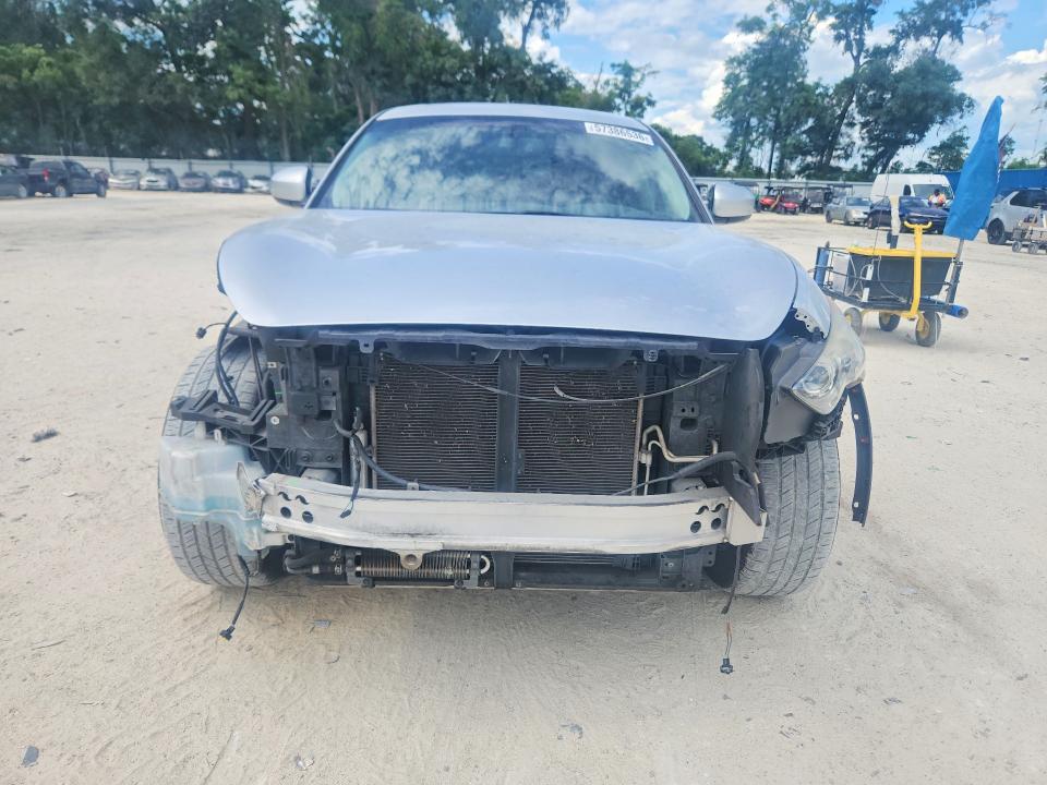 2014 Infiniti Qx70 VIN JN8CS1MU3EM451082 COPART salvage auction — FRONT END, Fl - Cert Of Title Slvg Rebuildable, sold $1,100 on 2026-07-07 (photo 5)
