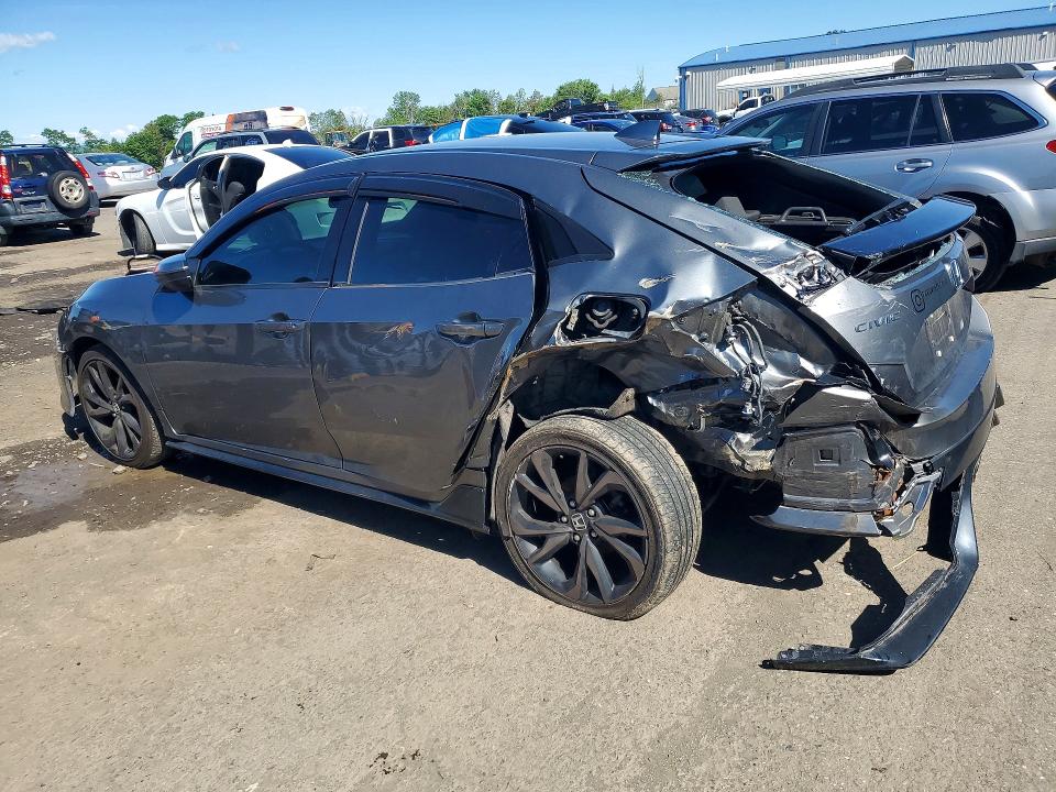 2019 Honda Civic VIN SHHFK7G49KU219077 COPART salvage auction — REAR END, Pa - Certificate Of Salvage, sold $2,800 on 2026-07-10 (photo 2)