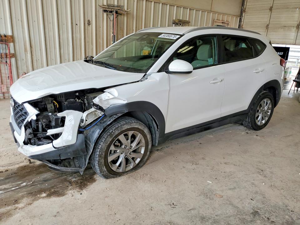 2021 Hyundai Tucson VIN KM8J33A42MU293943 COPART salvage auction — FRONT END, Tx - Salvage Vehicle Title, sold $5,200 on 2026-07-17 (photo 1)